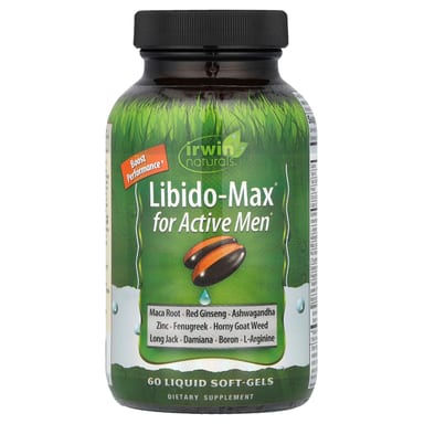 Libido-Max® для активных мужчин, 60 мягких капсул
