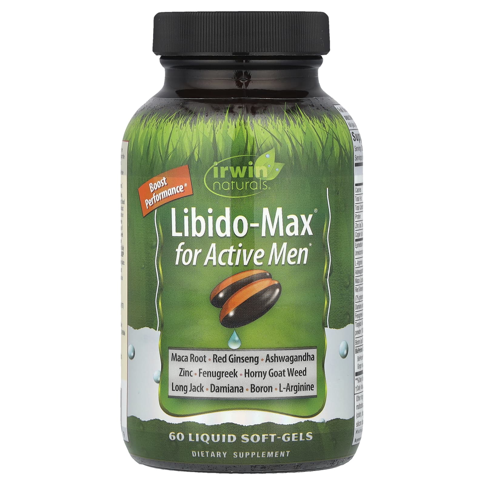 Libido-Max® для активных мужчин, 60 мягких капсул
