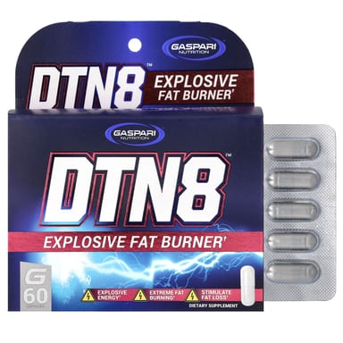 Жиросжигатель Gaspari Nutrition DTN8 Explosive, 60 капсул