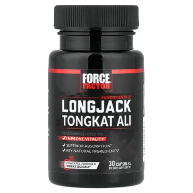 Тонгкат али Force Factor Fundamentals Longjack, 30 капсул