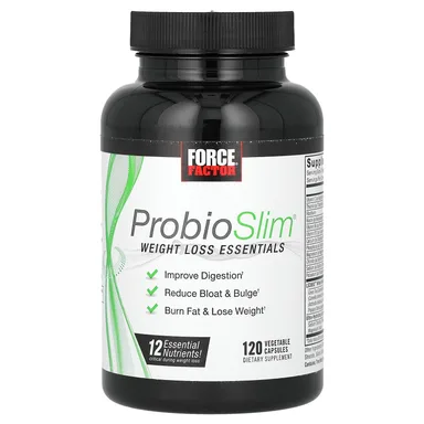 Фото товара: Комплекс ProbioSlim Force Factor® Weight Loss Essentials, 120 растительных капсул