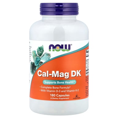 Комплекс кальция и магния NOW Foods Cal-Mag DK, 180 капсул