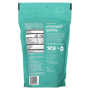 Средство от тошноты UpSpring 28 Individually Wrapped Drops, вкус Mint, капли