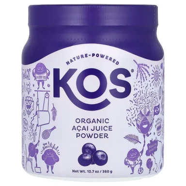 Фото товара: Порошок KOS Organic Acai Juice, 360 г