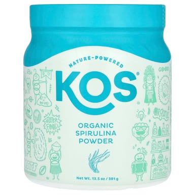 Спирулина KOS Organic Powder, 381 г, порошок