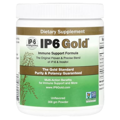 Комплекс IP-6 International IP6 Gold® Immune Support Powder, без вкуса, оттенок 308 g, 308 г, порошок