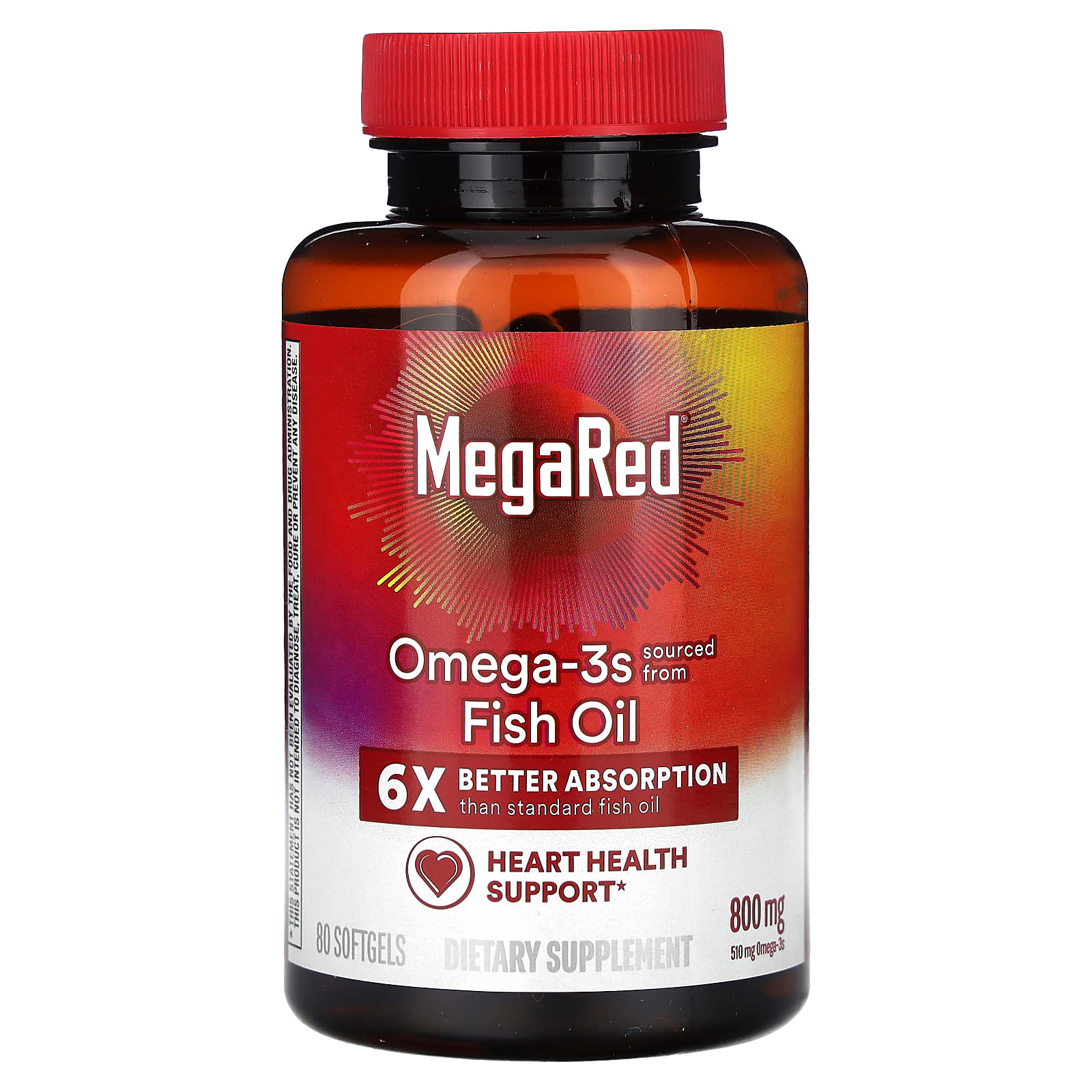 Рыбий жир Schiff MegaRed Omega-3s, вкус Vanilla, 800 мг, 80 мягких капсул — фото 3