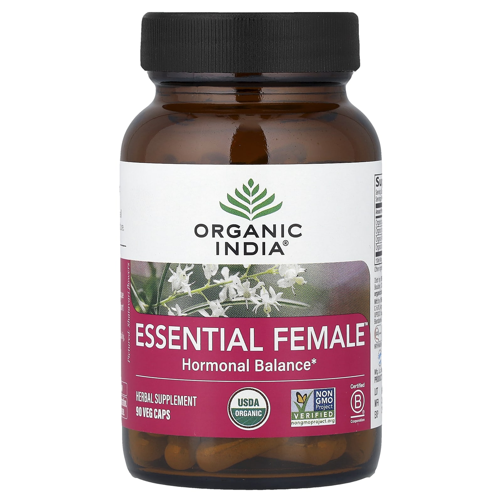 Гормональный баланс Organic India, 90 вегетарианских капсул