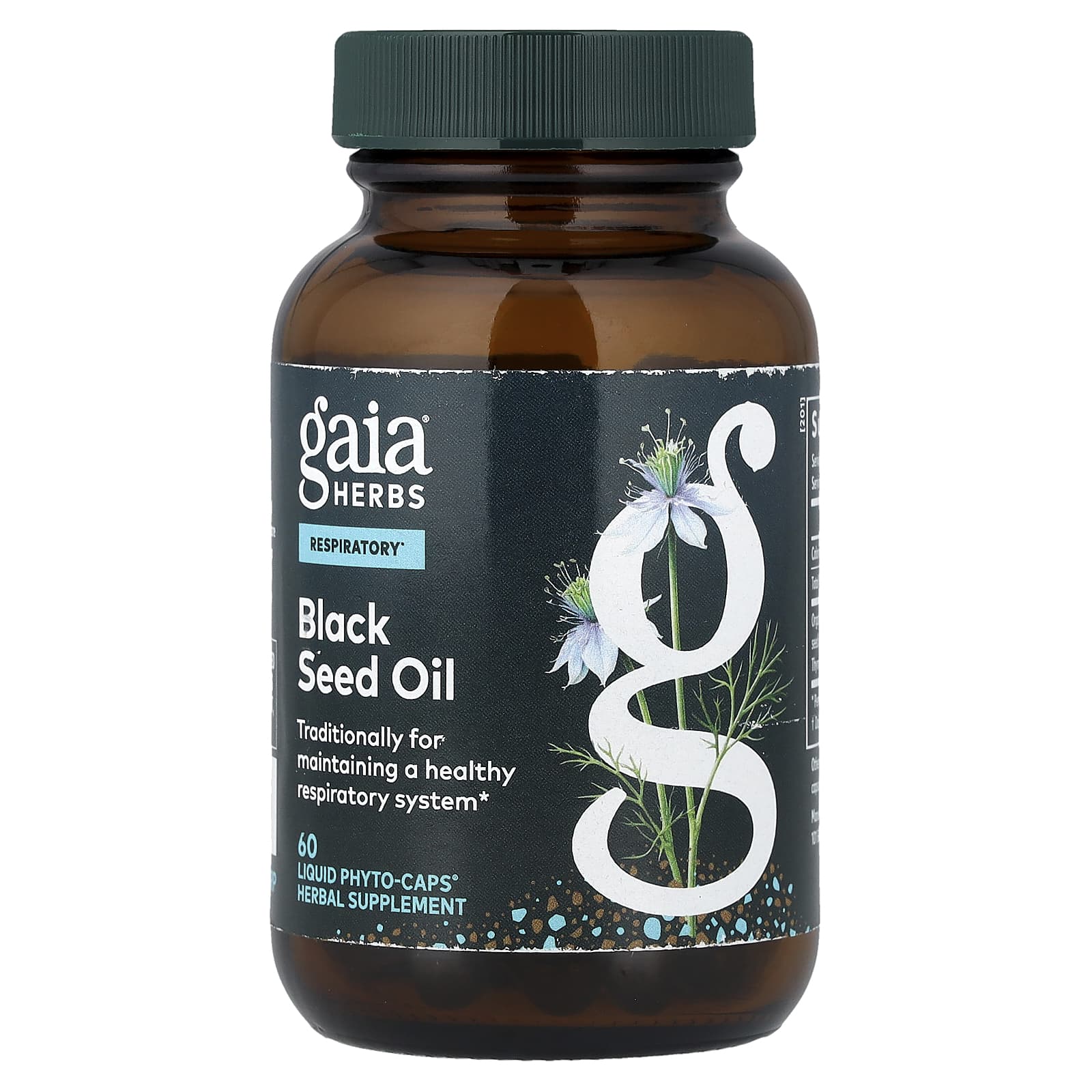 Масло черного тмина Gaia Herbs, 200 мг, жидкая форма