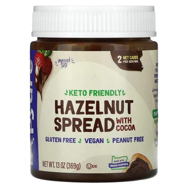 Ореховая паста Pyure with Cocoa Non-GMO Keto, 369 г