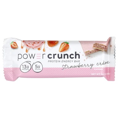 Протеин BNRG Power Crunch® Energy Bar, вкус Strawberry Creme, 40 г, 12 шт., батончик