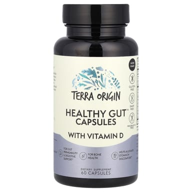 Витамин D Terra Origin Healthy Gut™ Capsules, 60 капсул