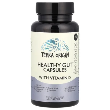 Фото товара: Витамин D Terra Origin Healthy Gut™ Capsules, 60 капсул