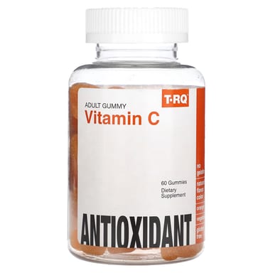 Витамин C T-RQ Adult Gummy, вкус Orange, 60 жевательных пастилок