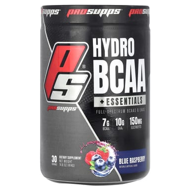 BCAA ProSupps Hydro +Essentials, вкус Blue Raspberry, 414 г