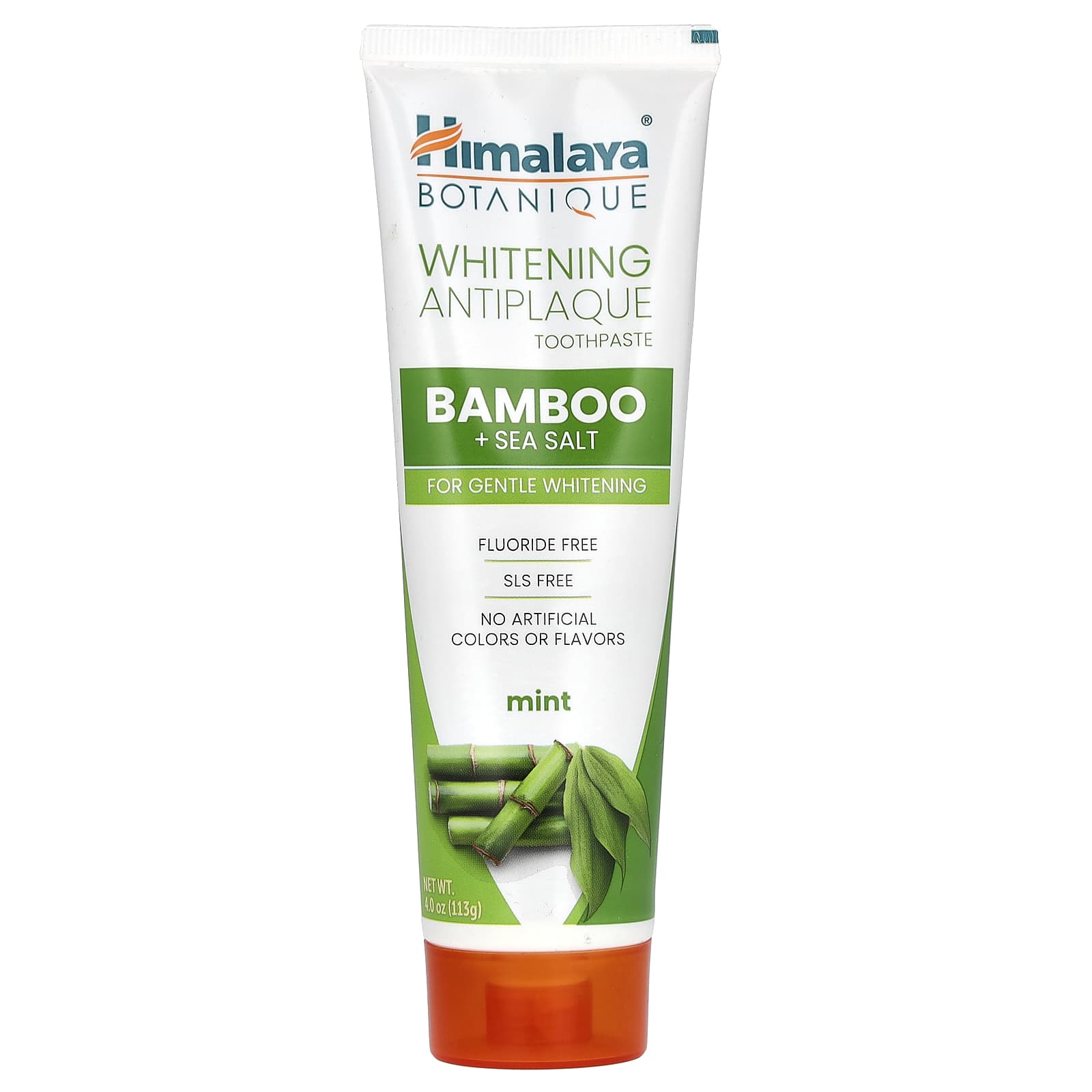 Зубная паста Himalaya Whitening Antiplaque Bamboo Sea Salt, вкус Mint, 113 г — фото 3
