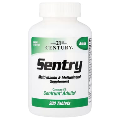 Мультивитамины 21st Century Sentry Adults & Multimineral Supplement, 300 таблеток