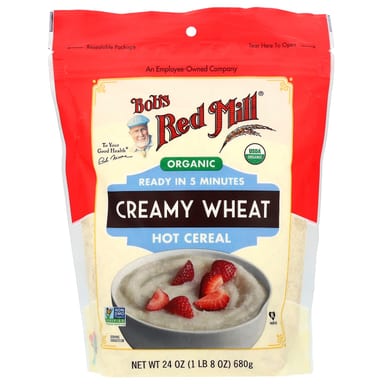 Хлопья Bob's Red Mill Organic Creamy Wheat Hot, 680 г