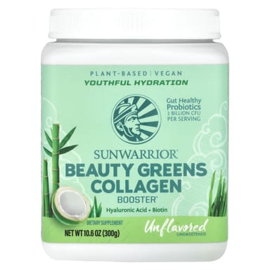 Коллаген Sunwarrior Beauty Greens Booster, без вкуса, 300 г