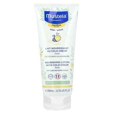 Детский лосьон для тела Mustela Baby Nourishing With Cold Cream, 200 мл