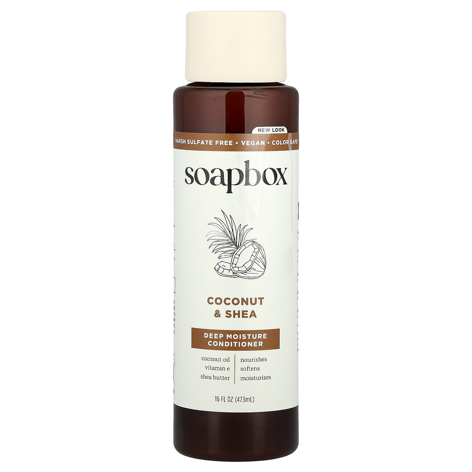 Кондиционер Soapbox Deep Moisture, вкус Coconut & Shea, 473 мл