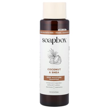 Шампунь Soapbox Deep Moisture, вкус Coconut & Shea, 473 мл