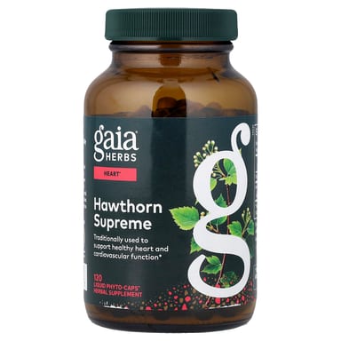 Ягоды боярышника Gaia Herbs Supreme, 500 мг, капсулы