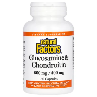 Фото товара: Хондроитин Natural Factors Glucosamine &, 60 капсул