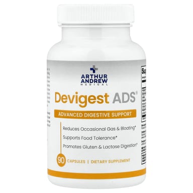 Поддержка пищеварения Arthur Andrew Medical Devigest ADS® Advanced Digestive, 90 капсул