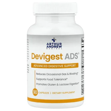 Фото товара: Поддержка пищеварения Arthur Andrew Medical Devigest ADS® Advanced Digestive, 90 капсул