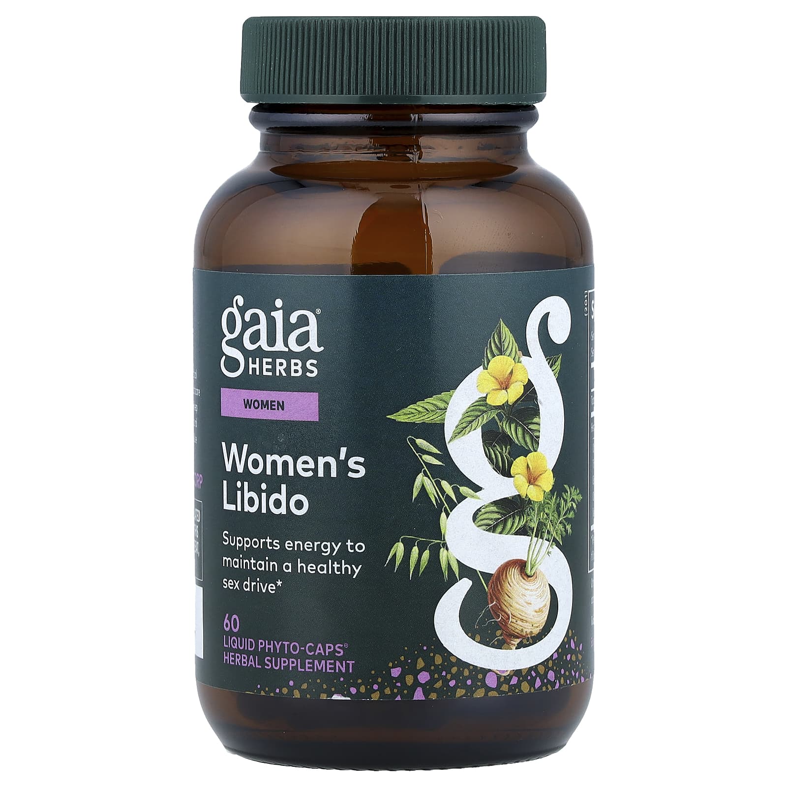 Либидо для женщин Gaia Herbs, 60 жидких фитокапсул®