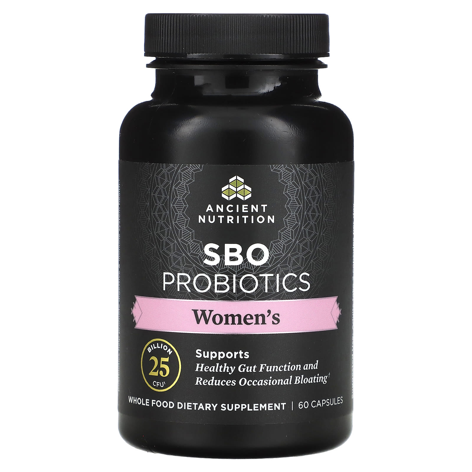 Пробиотик Ancient Nutrition Women's SBO, 25 млрд КОЕ, 60 капсул