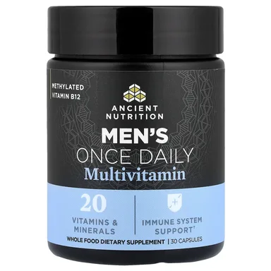 Фото товара: Мультивитамины Ancient Nutrition Men's Once Daily, 30 капсул