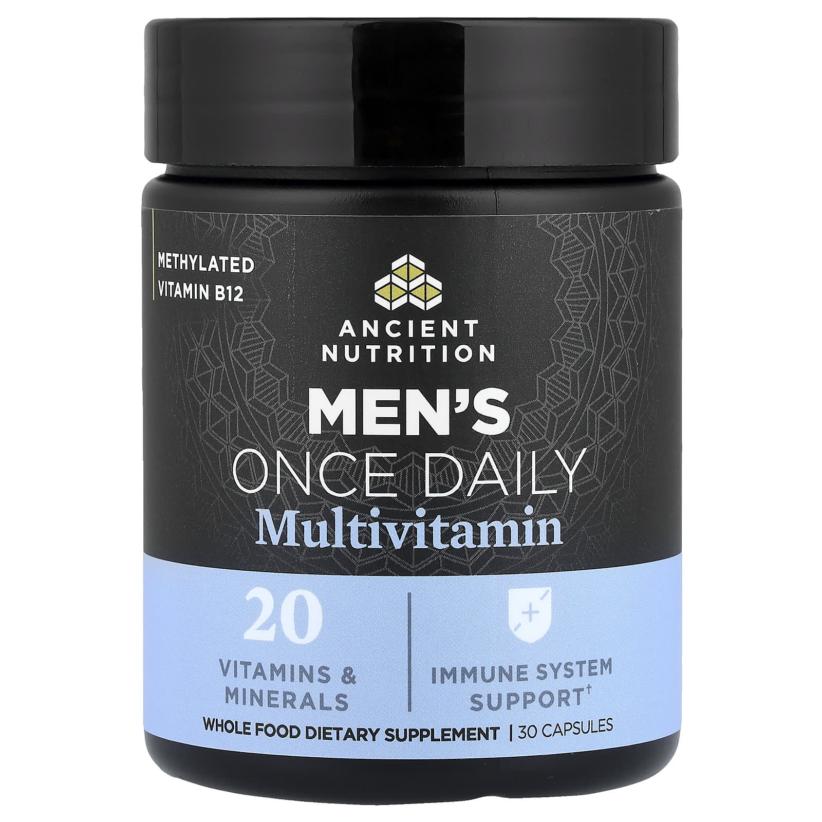 Мультивитамины Ancient Nutrition Men's Once Daily, 30 капсул