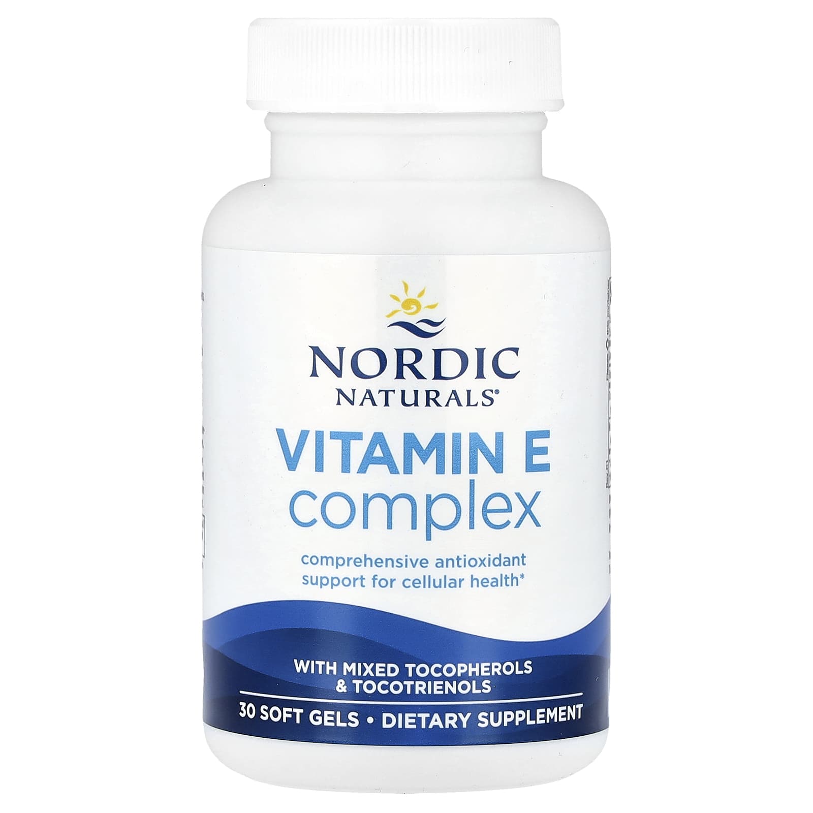 Комплекс Nordic Naturals Vitamin E, 30 мягких капсул