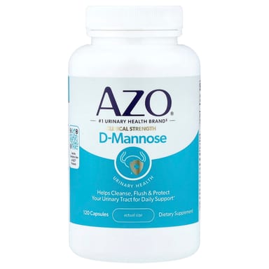 D-манноза AZO D-Mannose Urinary Health, 120 капсул