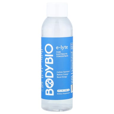 Электролит BodyBio, 4 fl oz (118 ml)