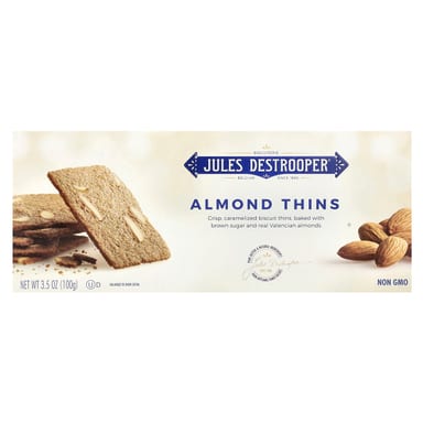Аминдальные тонкие печенья Jules Destrooper, 100 г