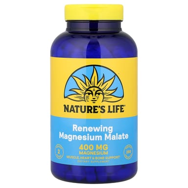 Магний малат Nature's Life Renewing, 200 мг, 250 таблеток