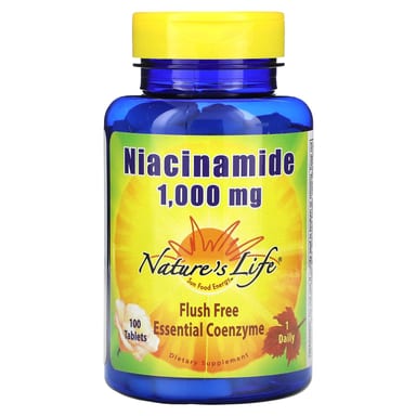 Ниацинамид Nature's Life, 1000 мг, 100 таблеток