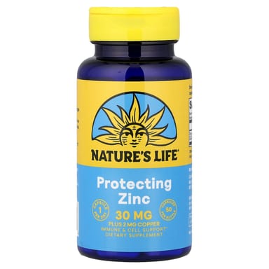 Цинк Nature's Life Protecting, 50 капсул