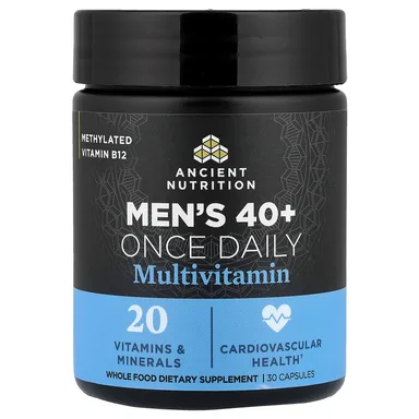 Фото товара: Мультивитамины Ancient Nutrition Men's 40+ Once Daily, 30 капсул