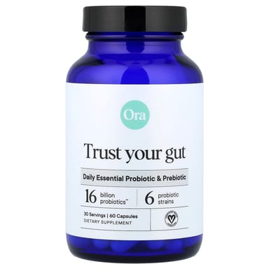 Пребиотик Ora Trust Your Gut Daily Essential Probiotic &, 60 капсул