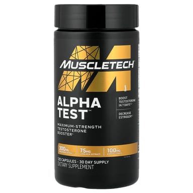 AlphaTest™ MuscleTech, 120 капсул