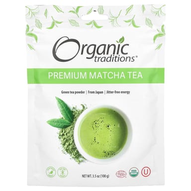 Чай Organic Traditions Premium Matcha, 100 г