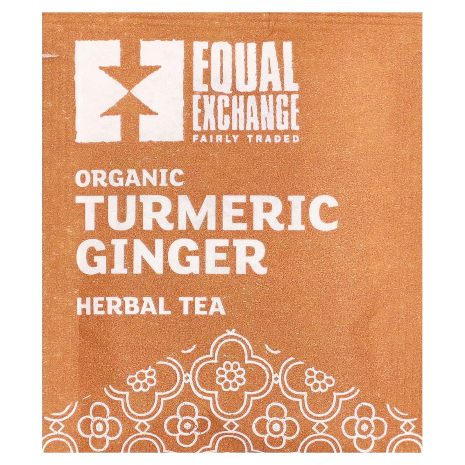 Травяной чай Equal Exchange Organic Turmeric Ginger 20 Tea Bags, без кофеина, 36 г, чайные пакетики — фото 3