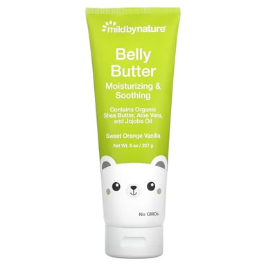 Mild By Nature, Belly Butter, Vanilla Orange, 8 oz (227 g)