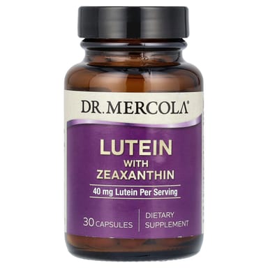 Зеаксантин Dr. Mercola Lutein, 40 мг, 30 капсул