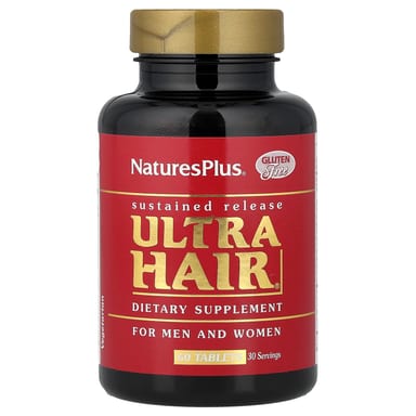 Комплекс Ultra Hair NaturesPlus® For Men & Women, 60 таблеток
