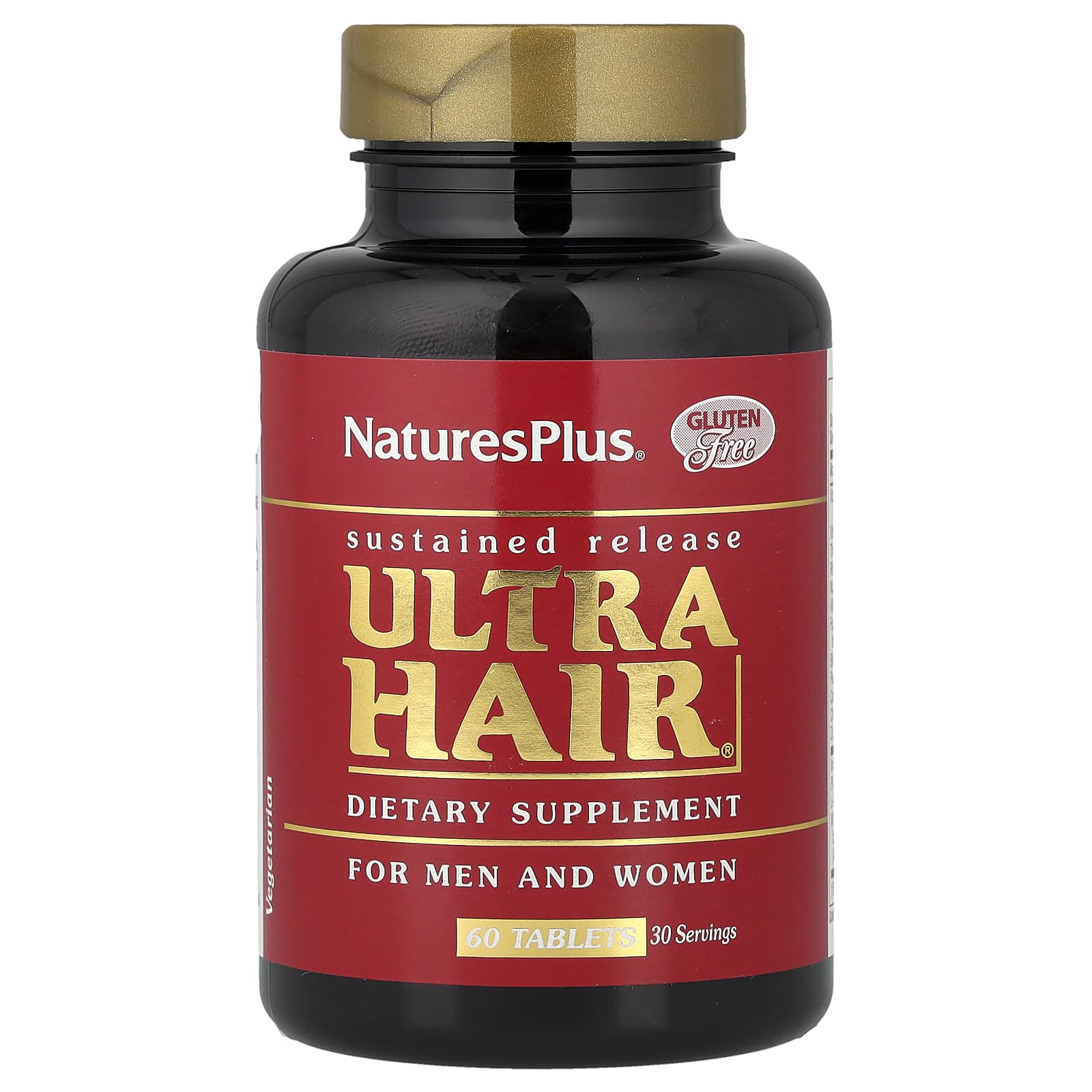 Комплекс Ultra Hair NaturesPlus® For Men & Women, 60 таблеток